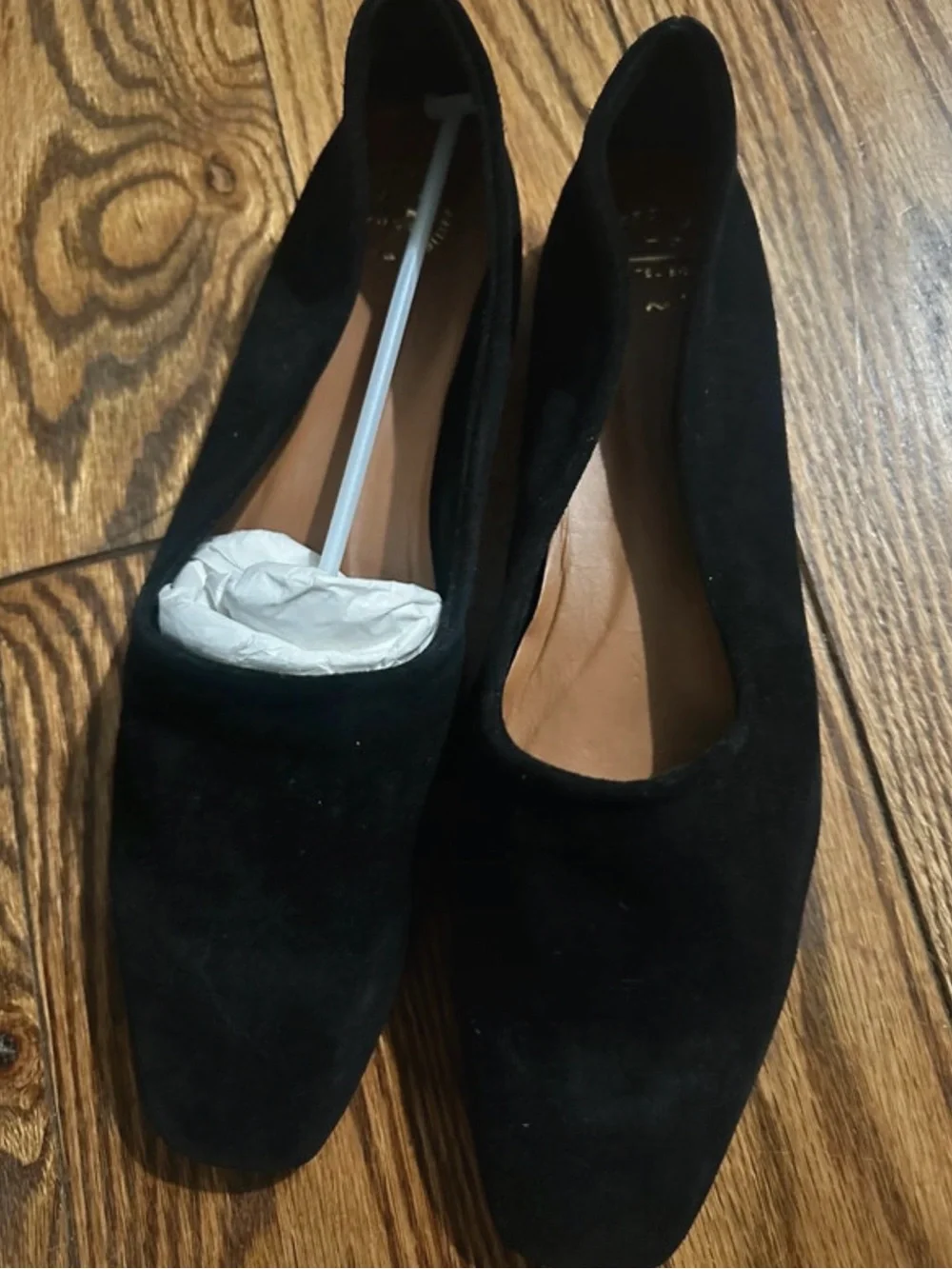 ATP Black Suede Women's Flats